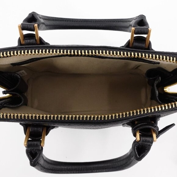 Tory Burch Swing Mini Leather Handbag Black OS - Picture 9 of 14